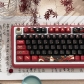 The Way of Calligraphy 104+34 / 54 Cherry Profile Keycap Set Cherry MX PBT Dye-subbed for Mechanical Gaming Keyboard